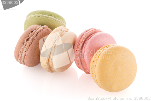 Image of Colorful French Macarons