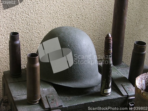 Image of Russian WW2 helmet