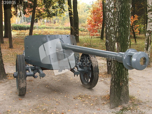 Image of German WW2 cannon