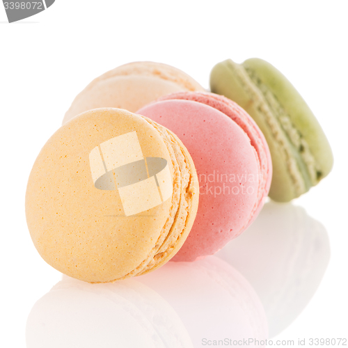 Image of Colorful French Macarons