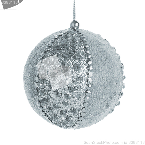 Image of Silver christmas ball