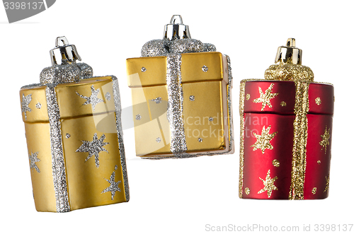 Image of Christmas presents decorations