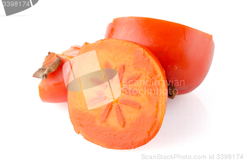 Image of Ripe persimmons