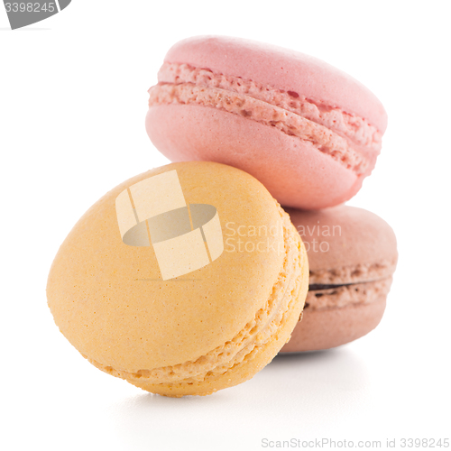 Image of Colorful French Macarons