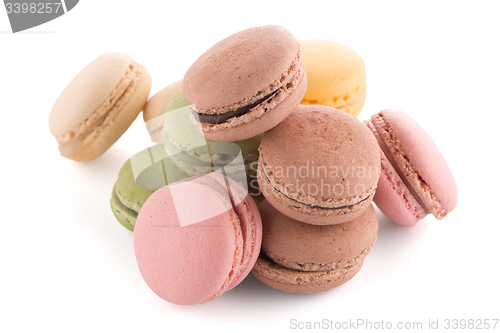 Image of Colorful French Macarons