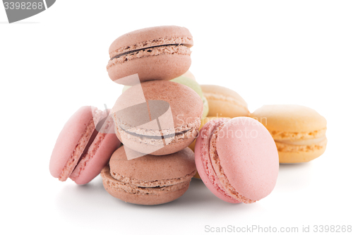 Image of Colorful French Macarons