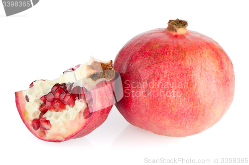 Image of Ripe pomegranate fruit