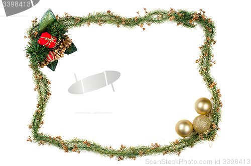 Image of Christmas frame decoration 