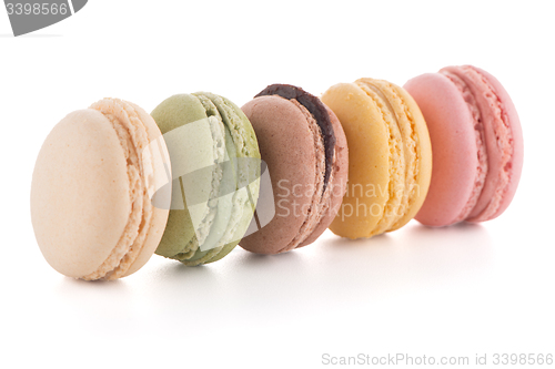 Image of Colorful French Macarons