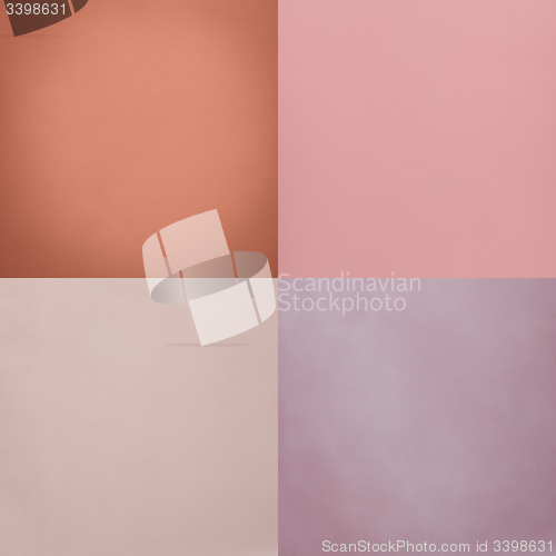 Image of Set of pink leather samples