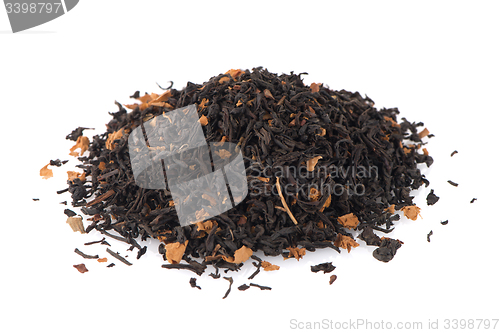 Image of Black dry tea with petals