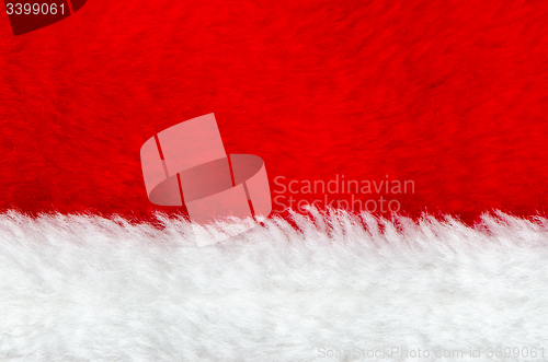 Image of Red and white fur