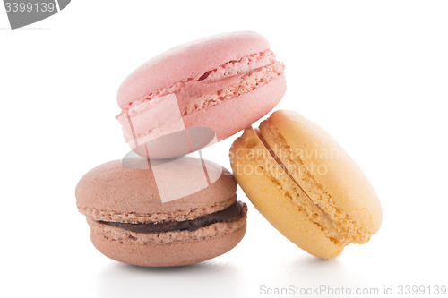 Image of Colorful French Macarons