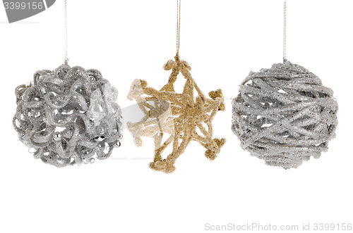 Image of christmas decorative balls