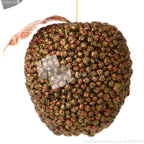 Image of Christmas apple decoration 