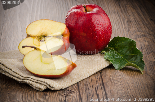 Image of Apples closeup