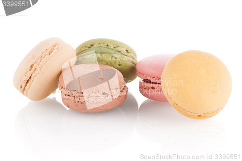 Image of Colorful French Macarons
