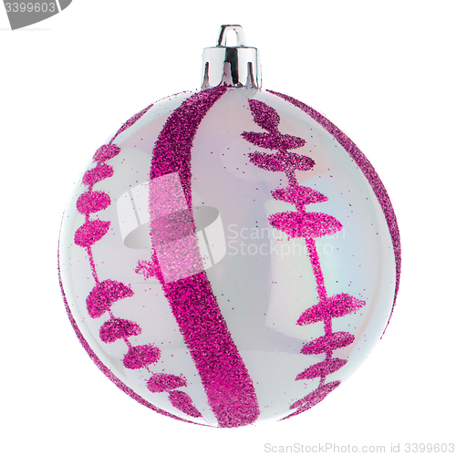 Image of Pink christmas ball