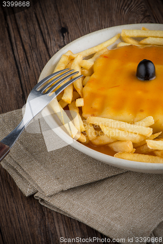 Image of Francesinha on plate