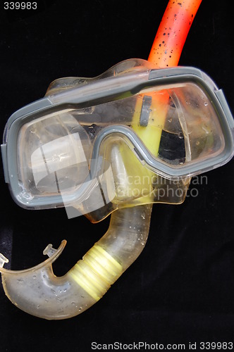 Image of diving  mask,