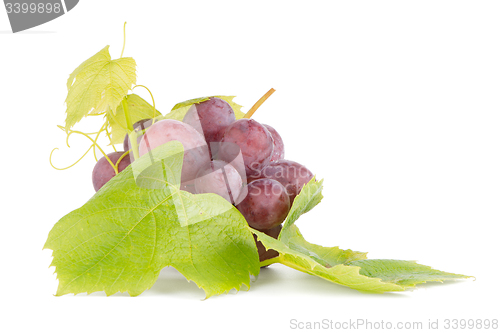 Image of Bunch of red grapes