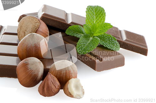 Image of Chocolate parts