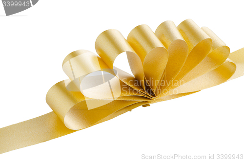 Image of Yellow gift bow