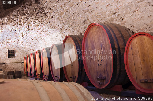 Image of Wine casks