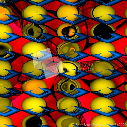 Image of Abstract 3d background