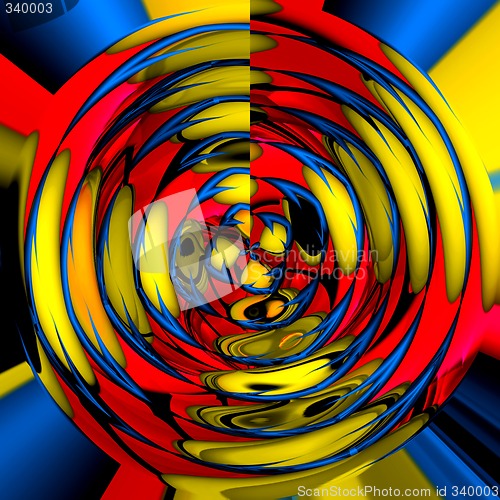 Image of Abstract 3d background