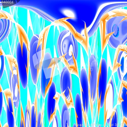 Image of Abstract 3d background