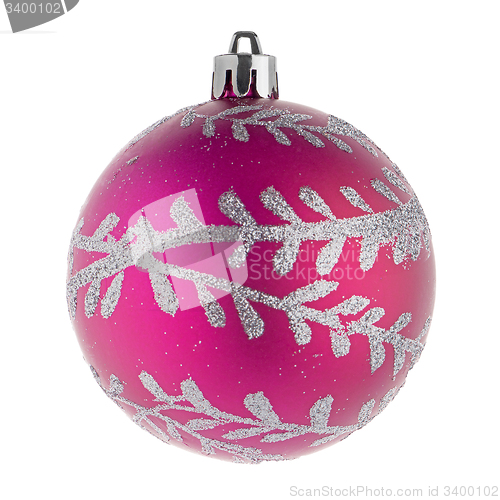 Image of Pink christmas ball