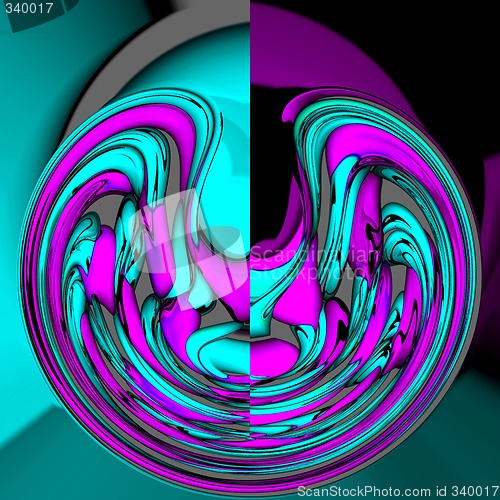 Image of Abstract 3d background