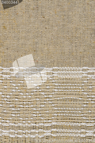 Image of Old texture canvas fabric