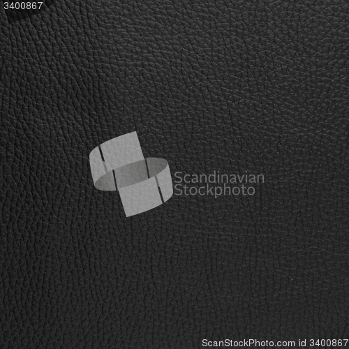 Image of Black leather texture