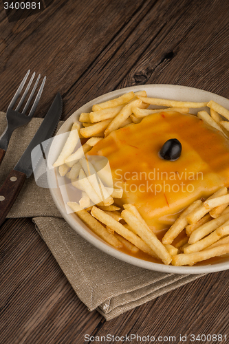 Image of Francesinha on plate