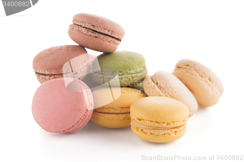 Image of Colorful French Macarons