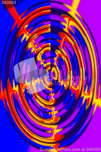 Image of Abstract 3d background