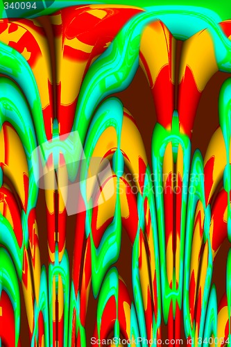 Image of Abstract 3d background