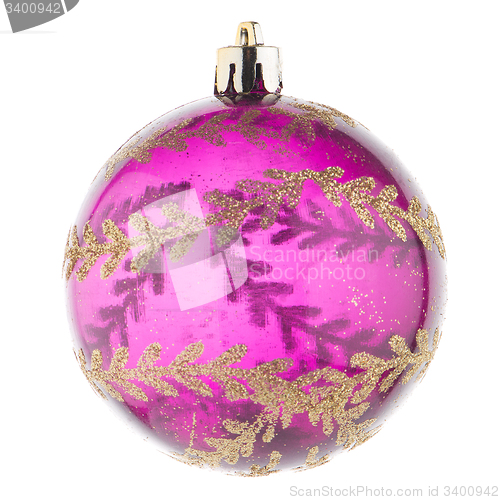 Image of Pink christmas ball