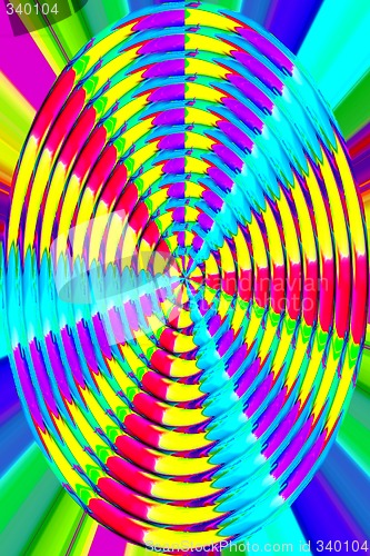 Image of Abstract 3d background
