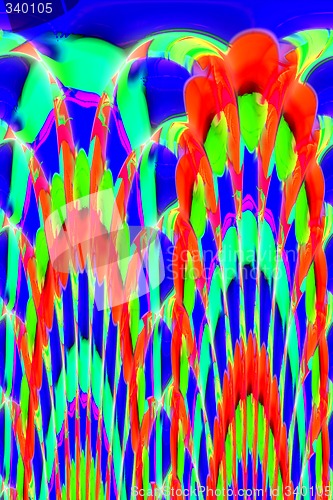 Image of Abstract 3d background