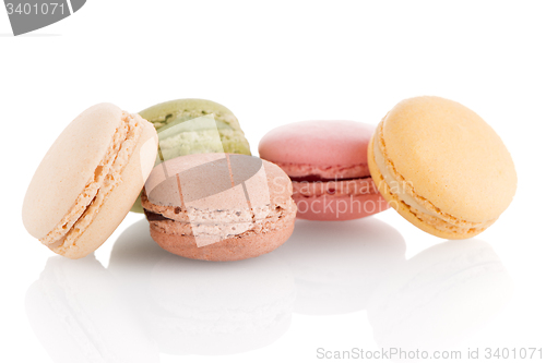 Image of Colorful French Macarons