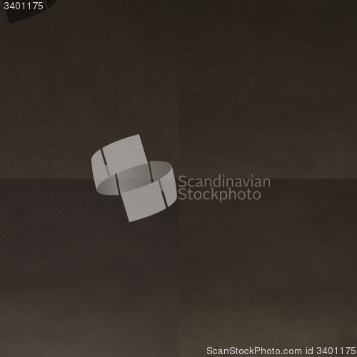 Image of Set of grey leather samples