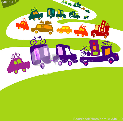 Image of caravan