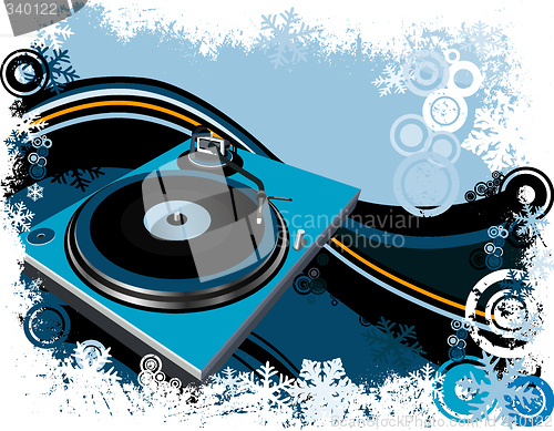 Image of dj turntable