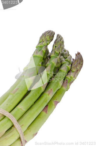 Image of Bunch of green asparagus\r