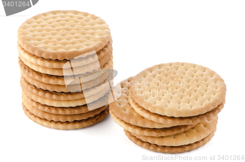 Image of Sandwich biscuits with chocolate filling