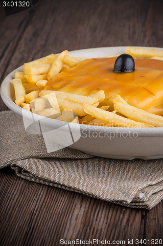 Image of Francesinha on plate