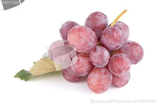 Image of Bunch of red grapes